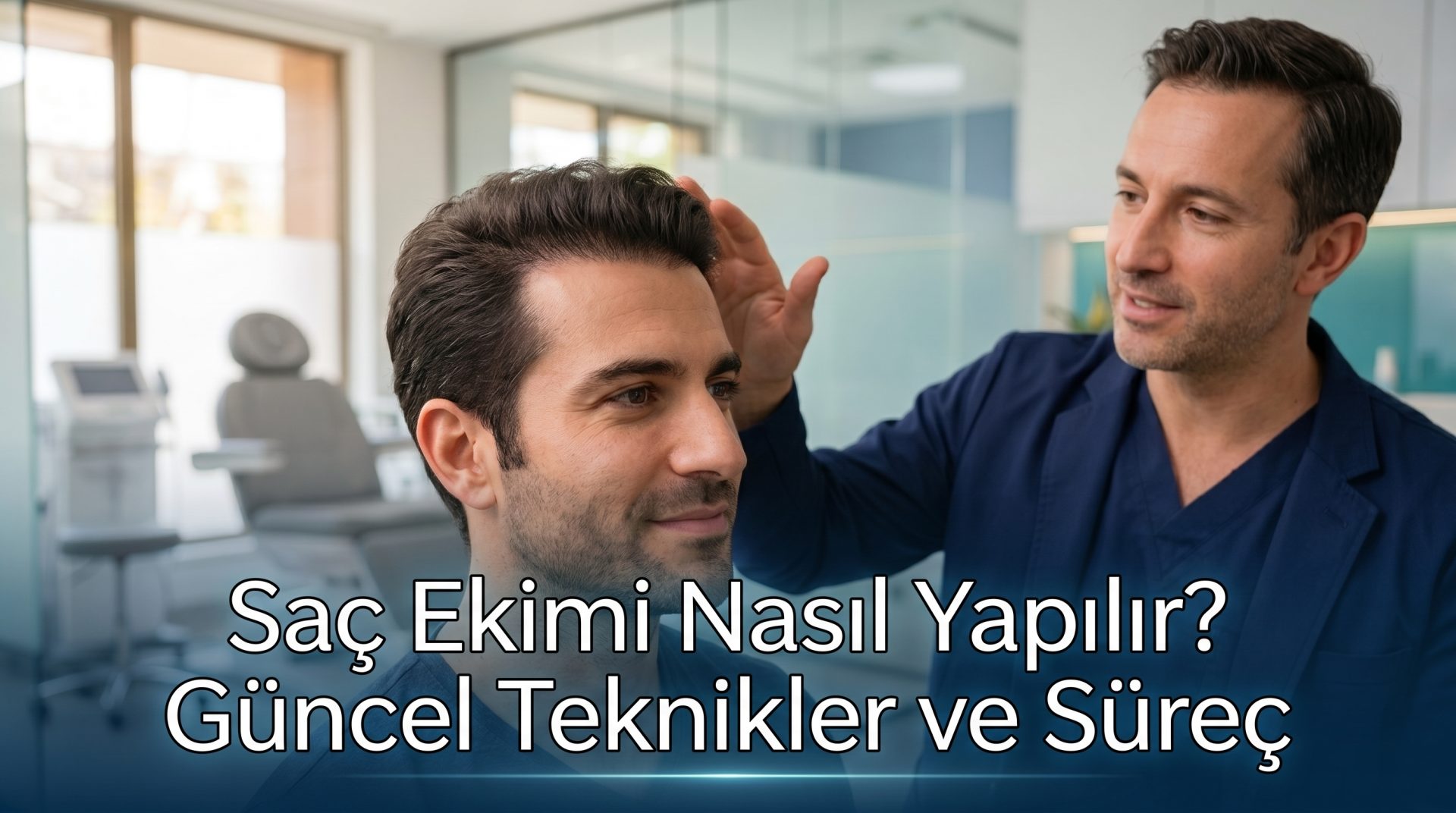Saç Ekimi Nasıl Yapılır? Güncel Teknikler ve İyileşme Süreci